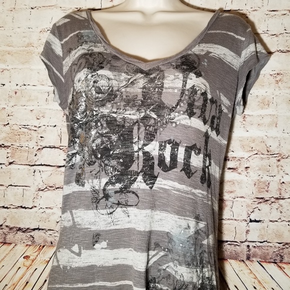 Rock & Republic Tops - Rock & Republic | Funky V-neck Top